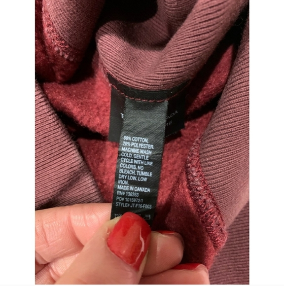 Jack Threads Maroon Crewneck Sweatshirt Sweater Md - Picture 4 of 6